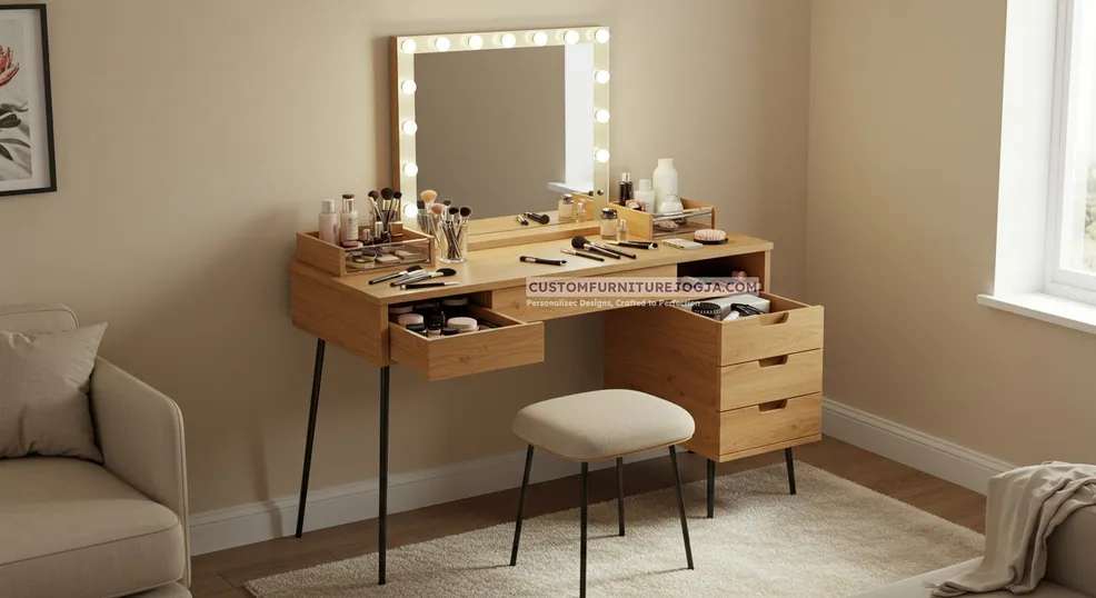 Jasa Pembuatan Meja Rias Jogja